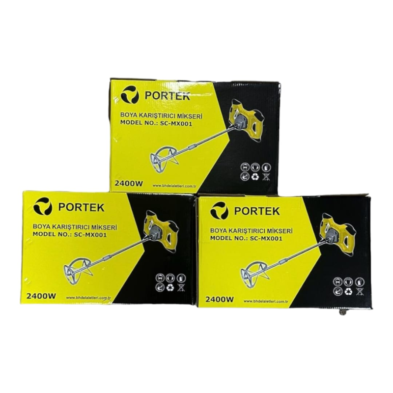 PORTEK ALÇI BOYA KARIŞTIRICI 2400 W