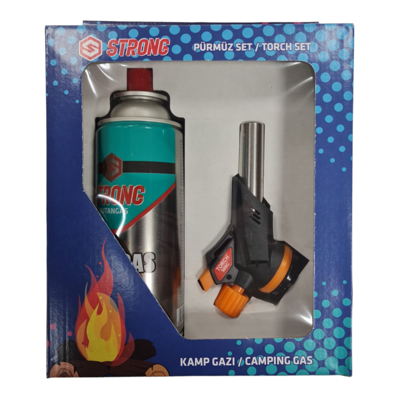 STRONG KAMP GAZI PÜRMÜZ SETİ