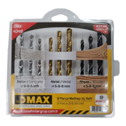 DMAX MATKAP UCU 9 PARÇA SET...