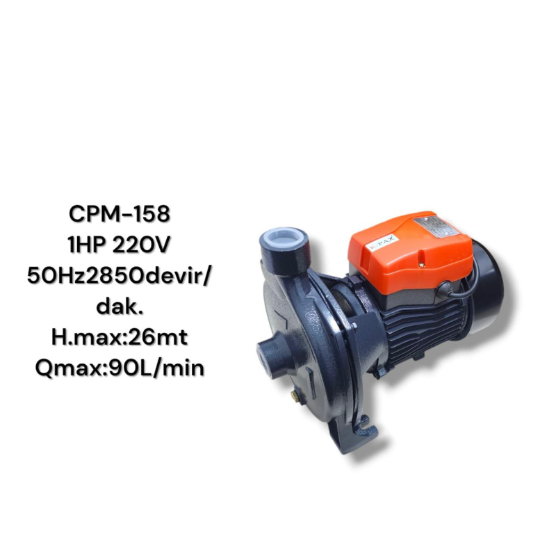 SULAMA MOTORU 1 HP STR-1642/CPM-158