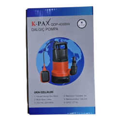 KPAX DALGIÇ POMPA 400 WATT