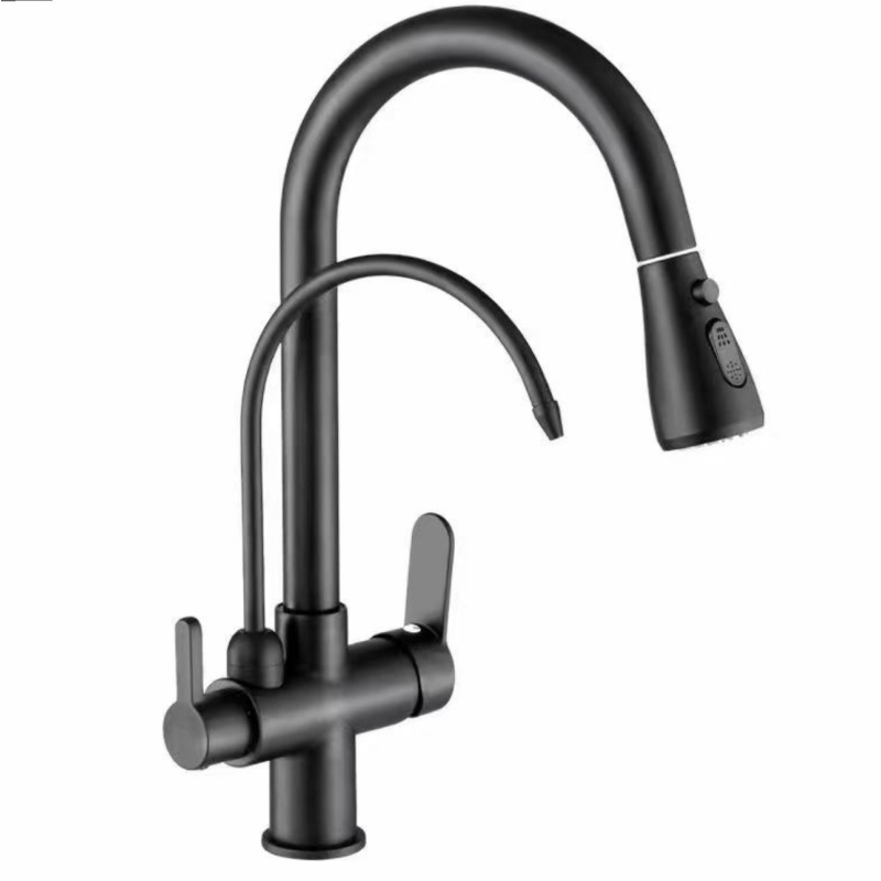 SPİRALLİ ARITMALI EVYE SİYAH BATARYA