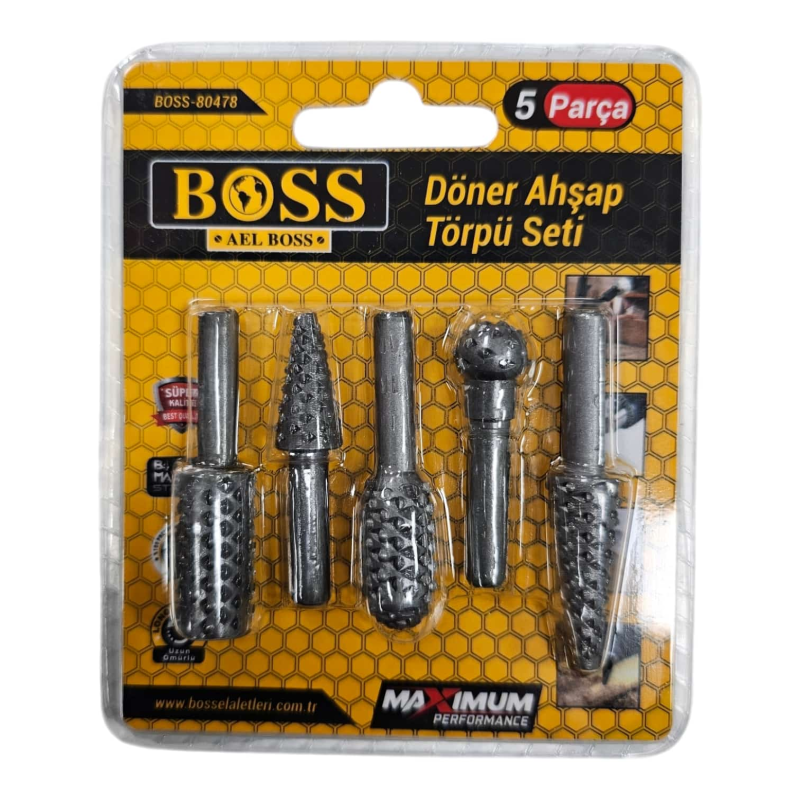 BOSS DÖNER AHŞAP TÖRPÜ SETİ 80478-4139