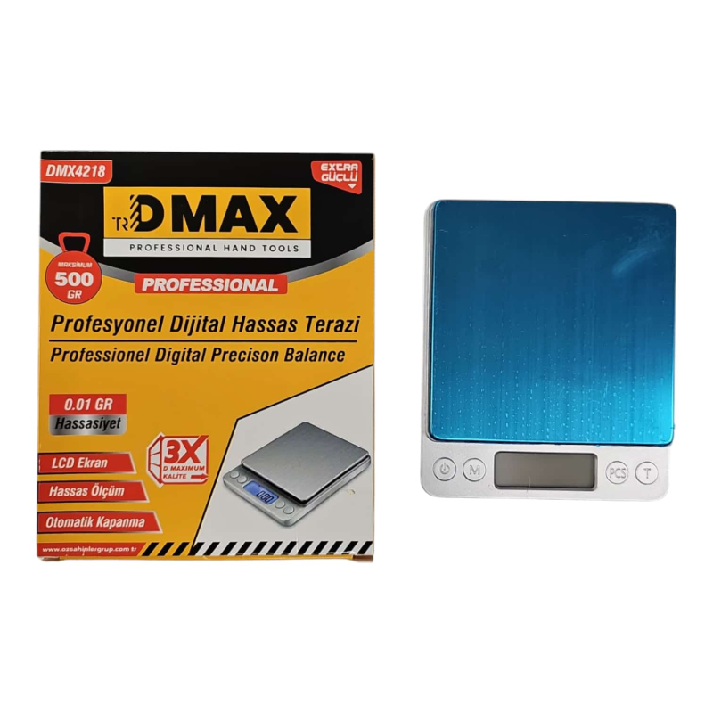 DMAX PROFESYONEL DİJİTAL HASSAS TERAZİ DMX4218