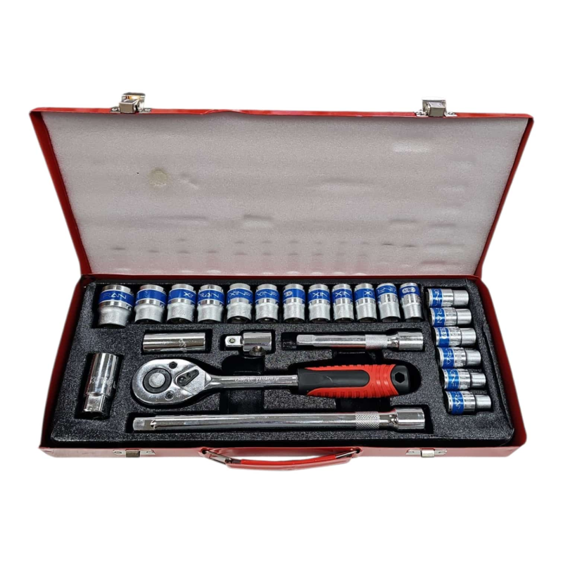 LOKMA TAKIMI 24 PARÇA KIRMIZI BÜYÜK