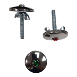 METAL LAVABO TAPASI BONCUKLU