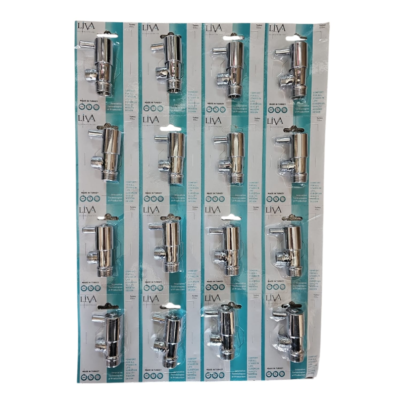 LİVA 3/8 ÇUBUK TAHARET MUSLUK*16