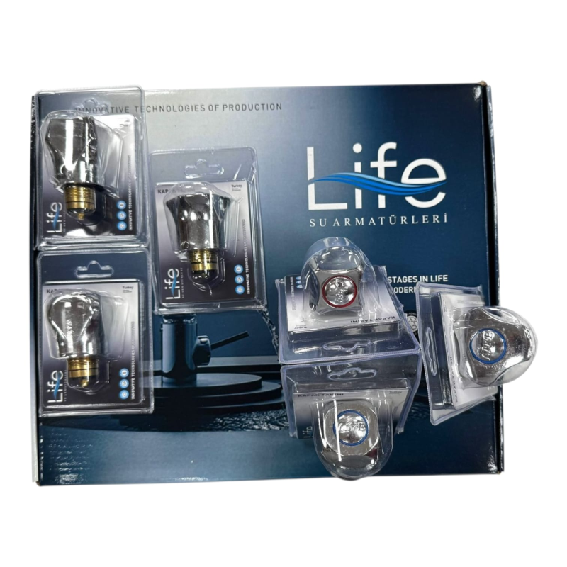 LİFE KARE DAMLA KAPAK TAKIMI BLİSTERLİ
