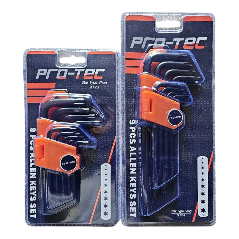 PROTEC TORK ALYAN TAKIMI UZUN 9 PARÇA 150 MM