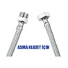 3/8 DİŞİ-1/2 ERKEK 50 CM FLEX HORTUM ASMA KLOZET İÇİN