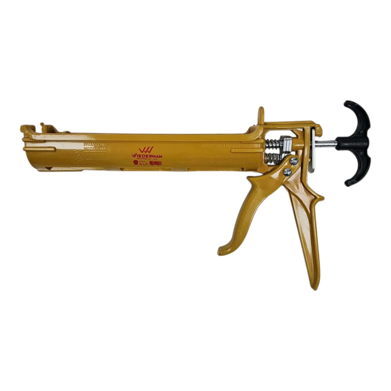 SİLİKON TABANCASI LÜKS PLASTİK KIRMIZI