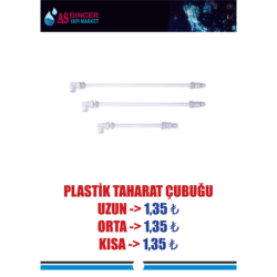 TAHARET ÇUBUK PLASTİK UÇLU