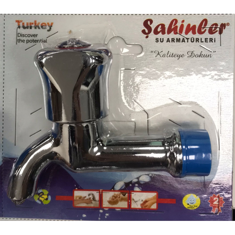 ŞAHİNLER VAKUMLU KISA MUSLUK*8