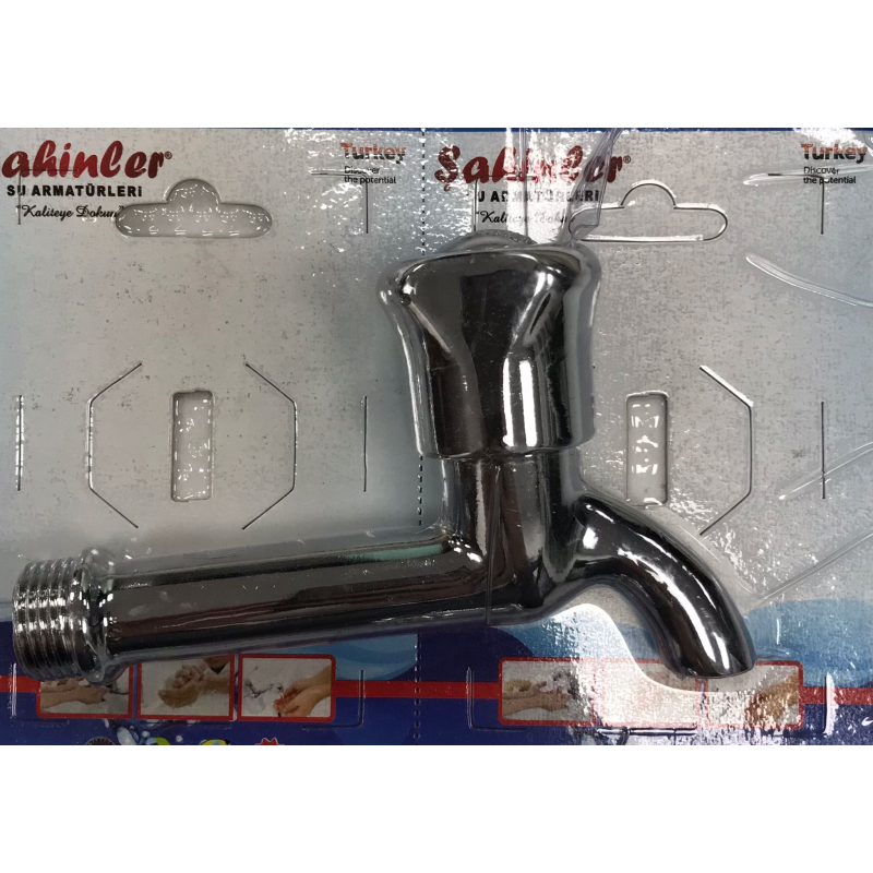 ŞAHİNLER VAKUMLU UZUN MUSLUK*8