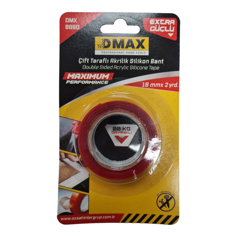 ÇİFT TARAFLI SİLİKONLU BANT
