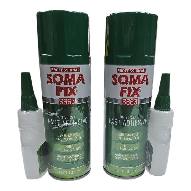 SOMAFİX MDF HIZLI YAPIŞTIRICI 200ML*24