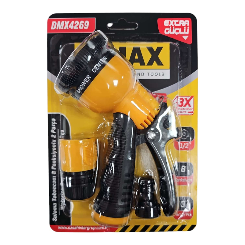 SULAMA TABANCASI 8 FONKSİYON 3 LÜ SET 4269-5303