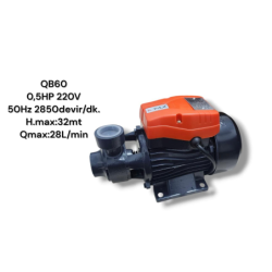 SULAMA MOTORU 0,5 HP...