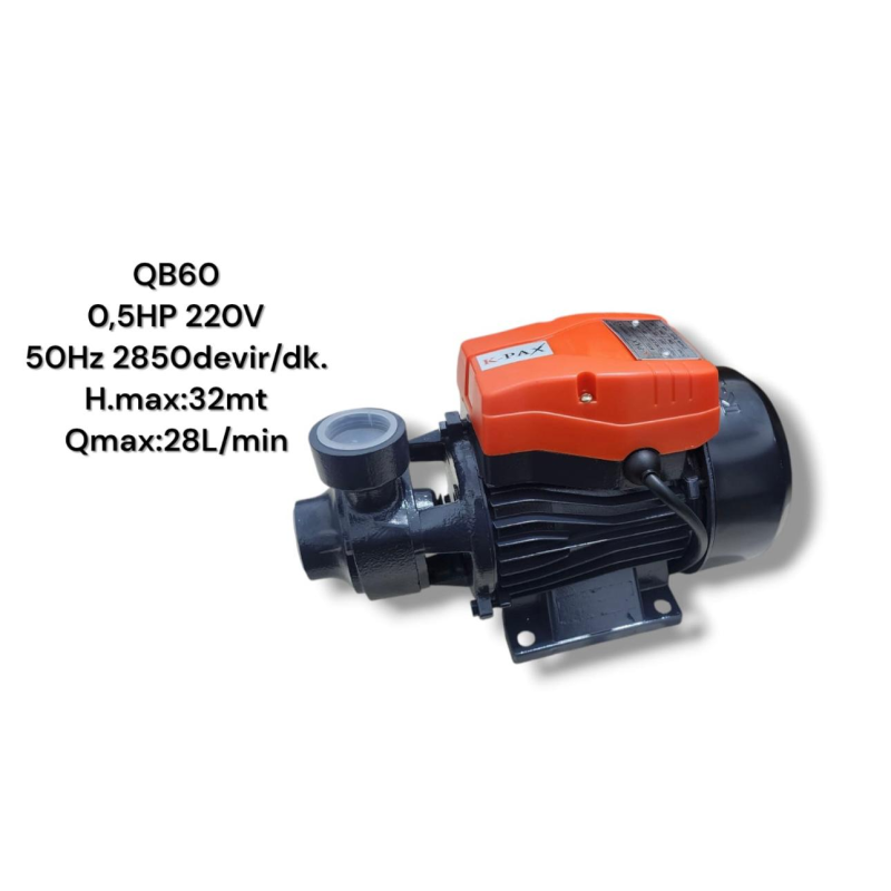 SULAMA MOTORU 0,5 HP STR-1641-QB60