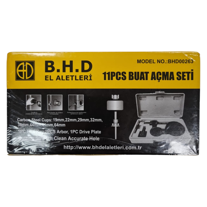 AHŞAP PANÇ SET 11 PARÇA