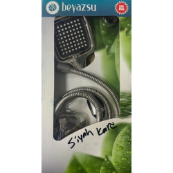 DUŞ TAKIMI SİYAH KARE PİZZA