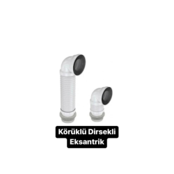 KLOZET KÖRÜKLÜ DİRSEKLİ...
