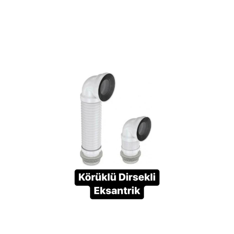 KLOZET KÖRÜKLÜ DİRSEKLİ EKSANTRİK GADA*30