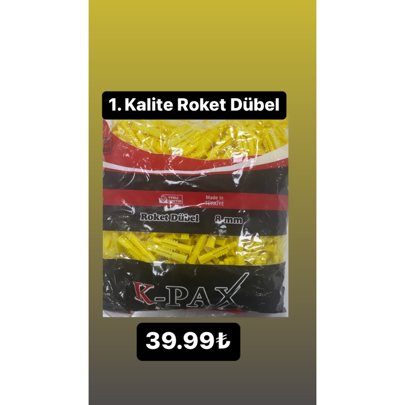 ROKET DÜBEL 10 MM