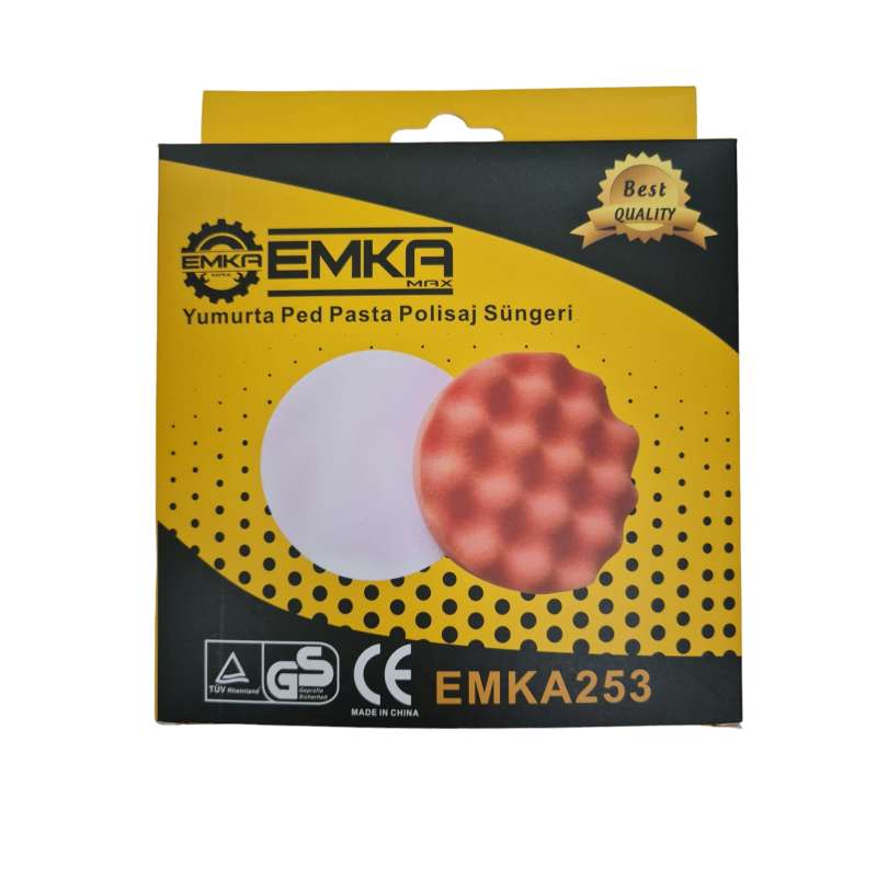 POLİSAJ SÜNGERİ 150MM EMKA 253 YUMURTA